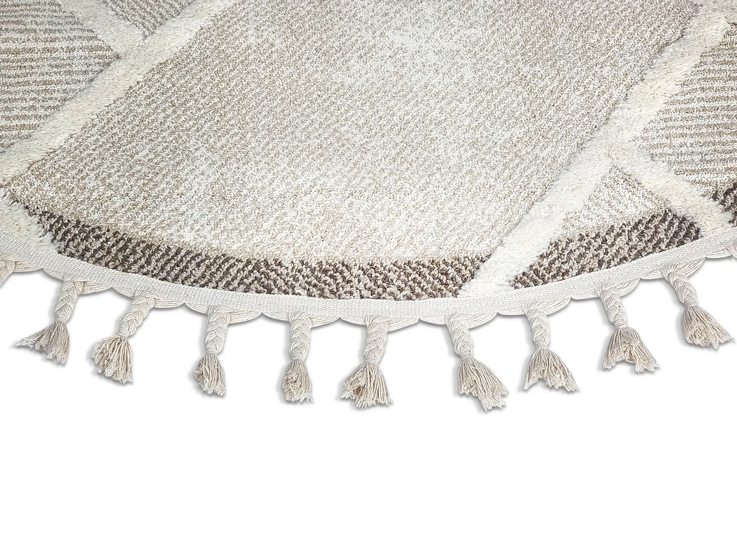 Tappeti rotondi - Boston (beige)