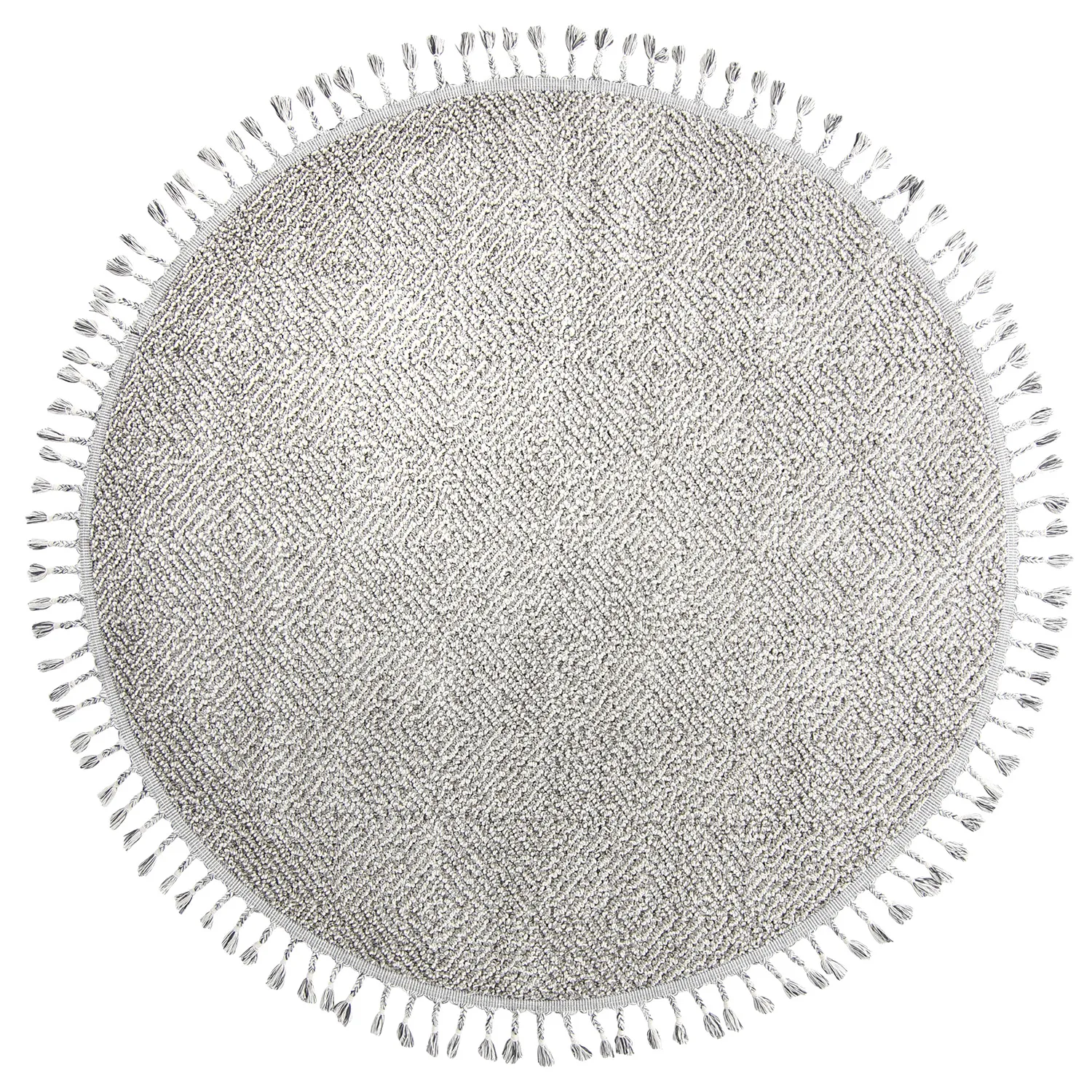 Tappeti rotondi - Indoor/Outdoor Dakota (grigio)