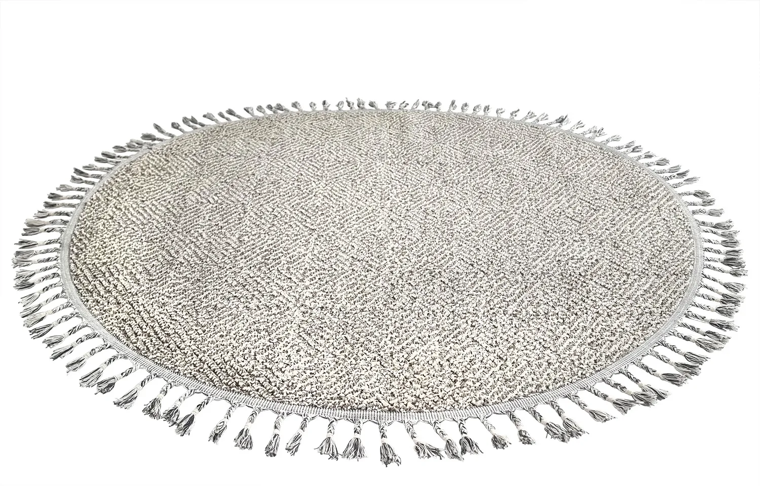Tappeti rotondi - Indoor/Outdoor Dakota (grigio)