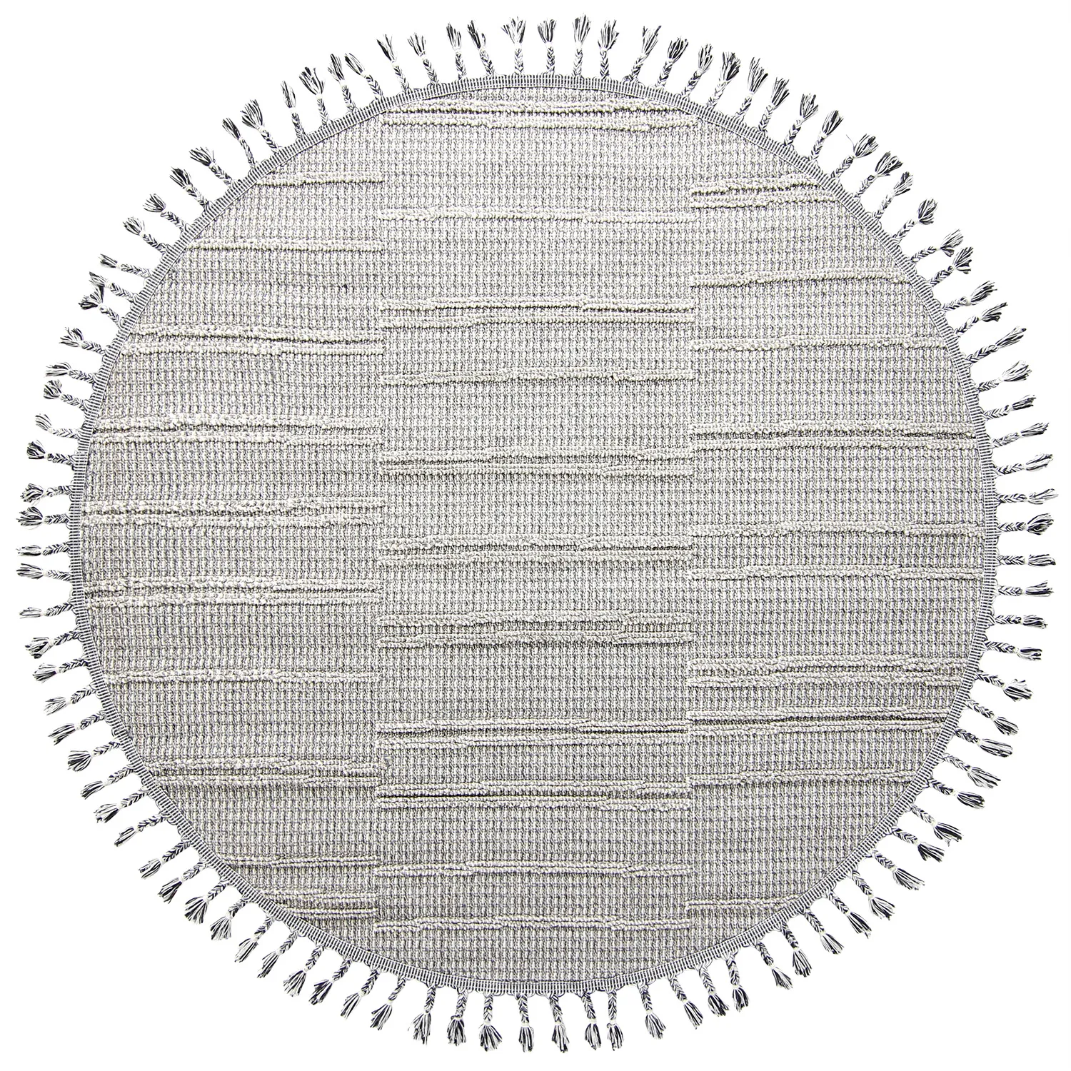 Tappeti rotondi - Indoor/Outdoor Paz (grigio)