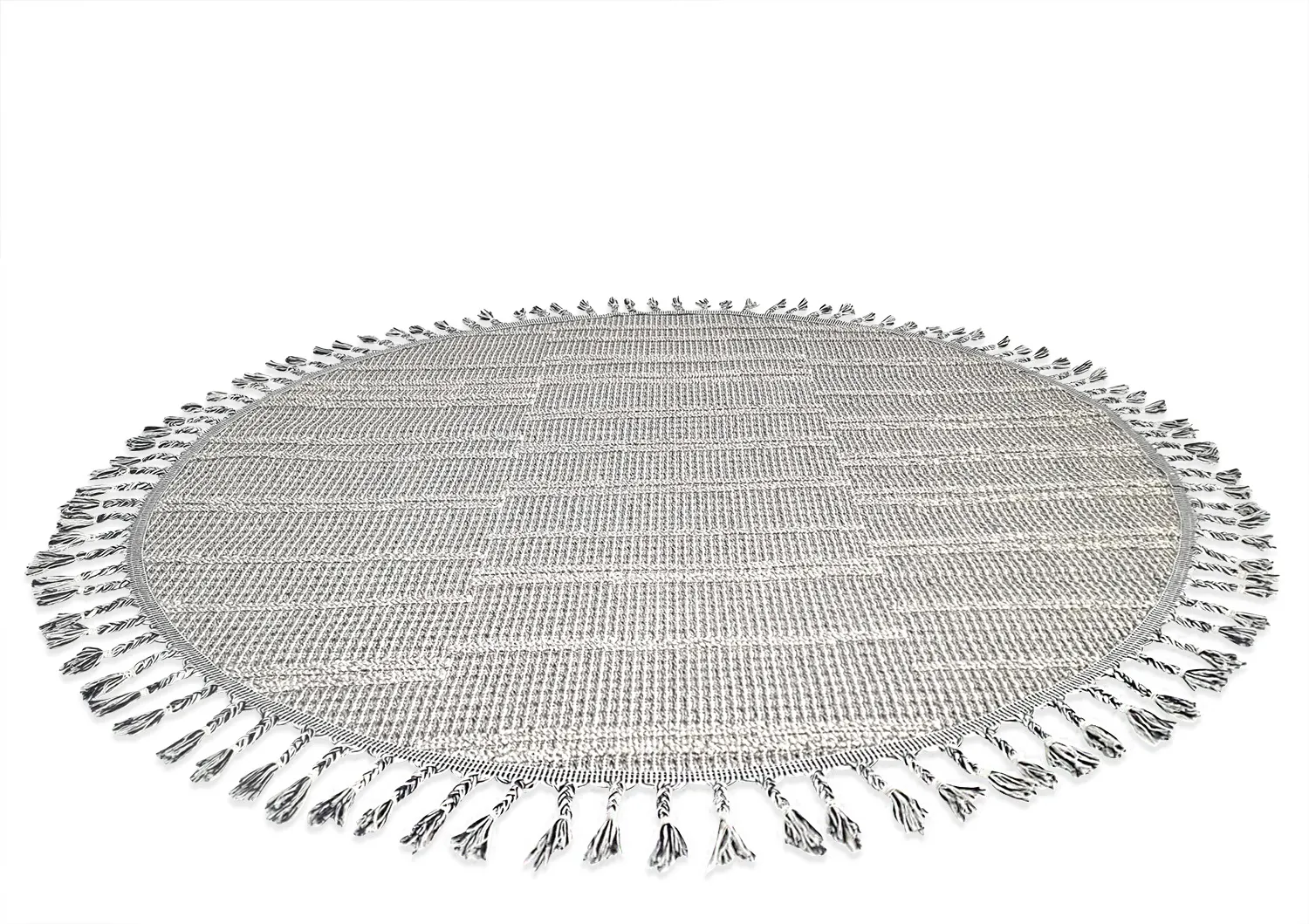 Tappeti rotondi - Indoor/Outdoor Paz (grigio)