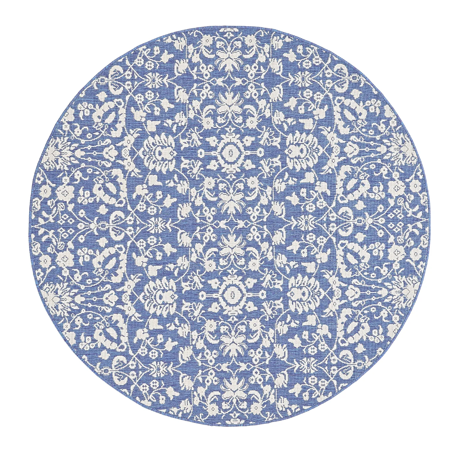 Tappeto rotondo - Brussels Ocean (blu)