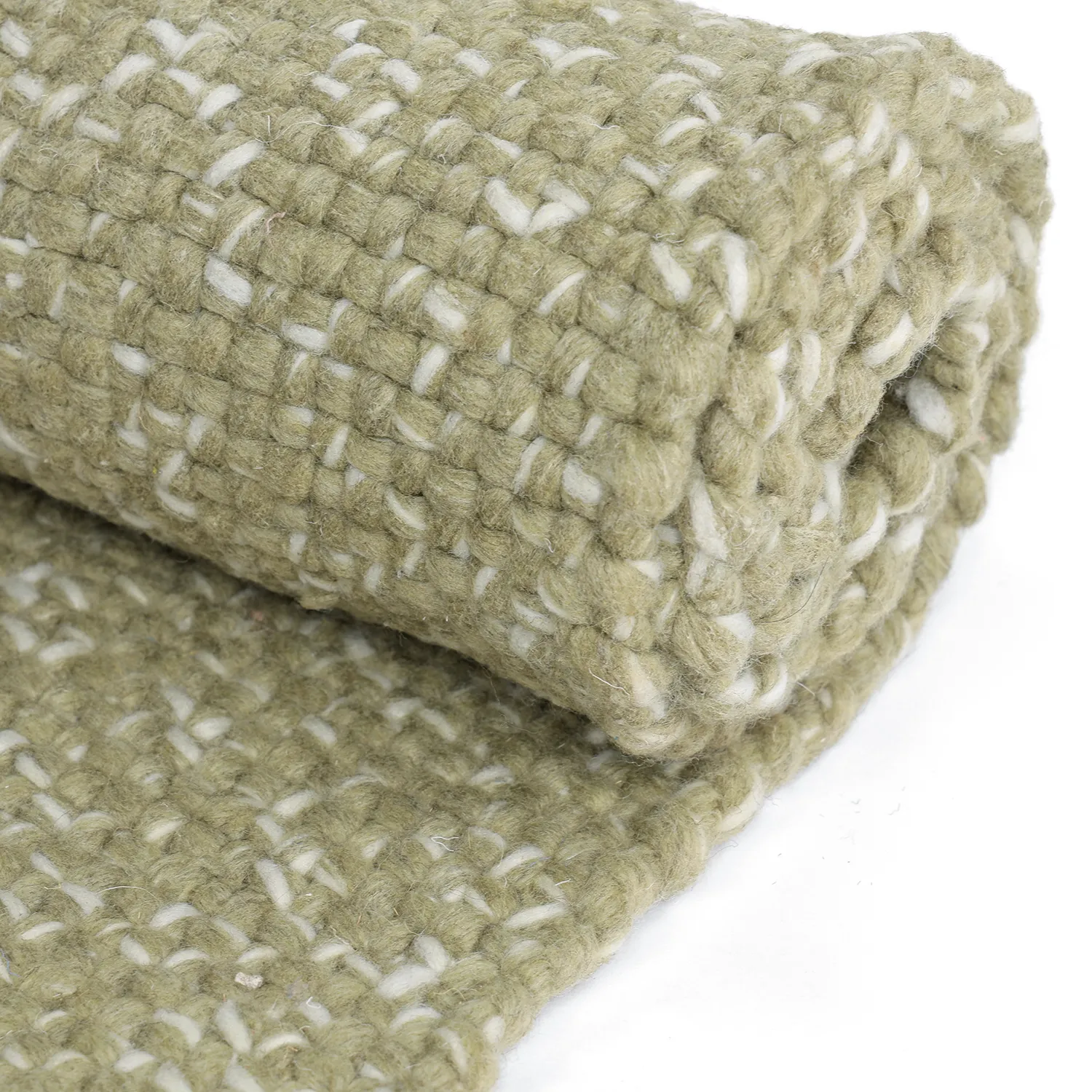 Tappeti per Interni/Esterni - Orta Wool Look (verde muschio)