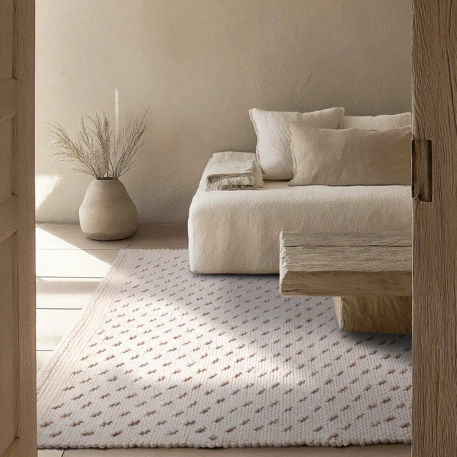 Tappeti per Interni/Esterni - Todi Wool Look (crema)