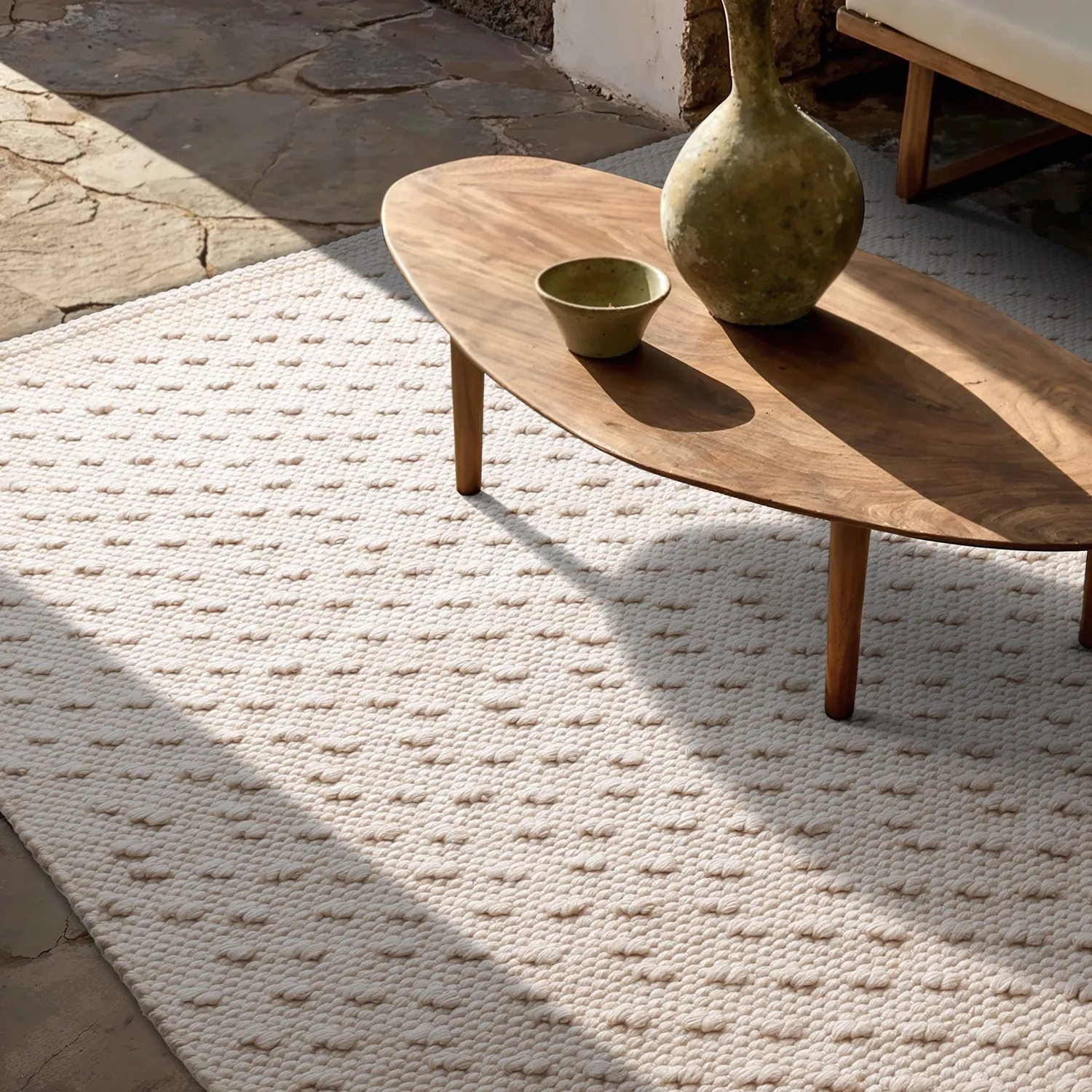 Tappeti per Interni/Esterni - Todi Wool Look (crema)
