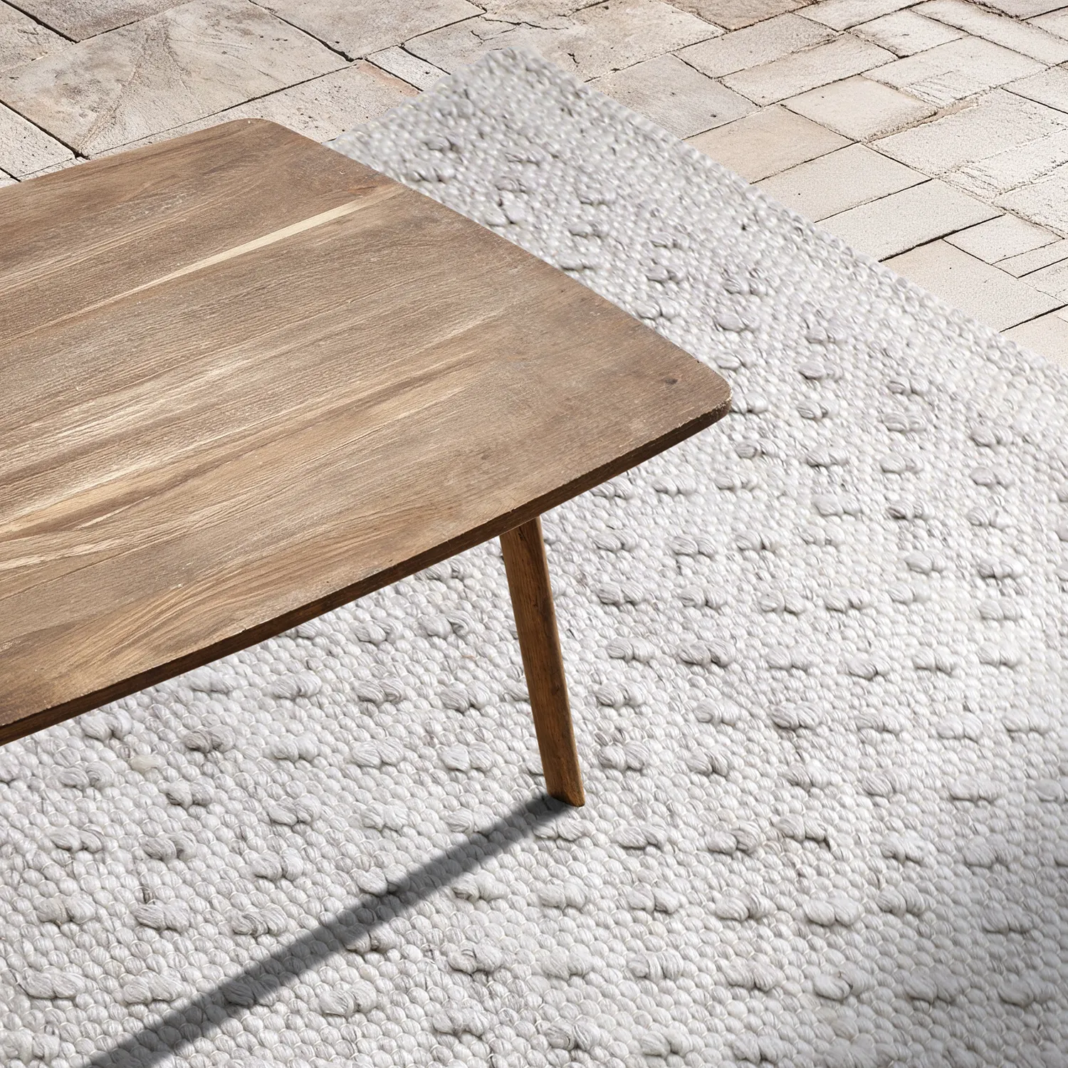 Tappeti per Interni/Esterni - Todi Wool Look (grigio/beige)