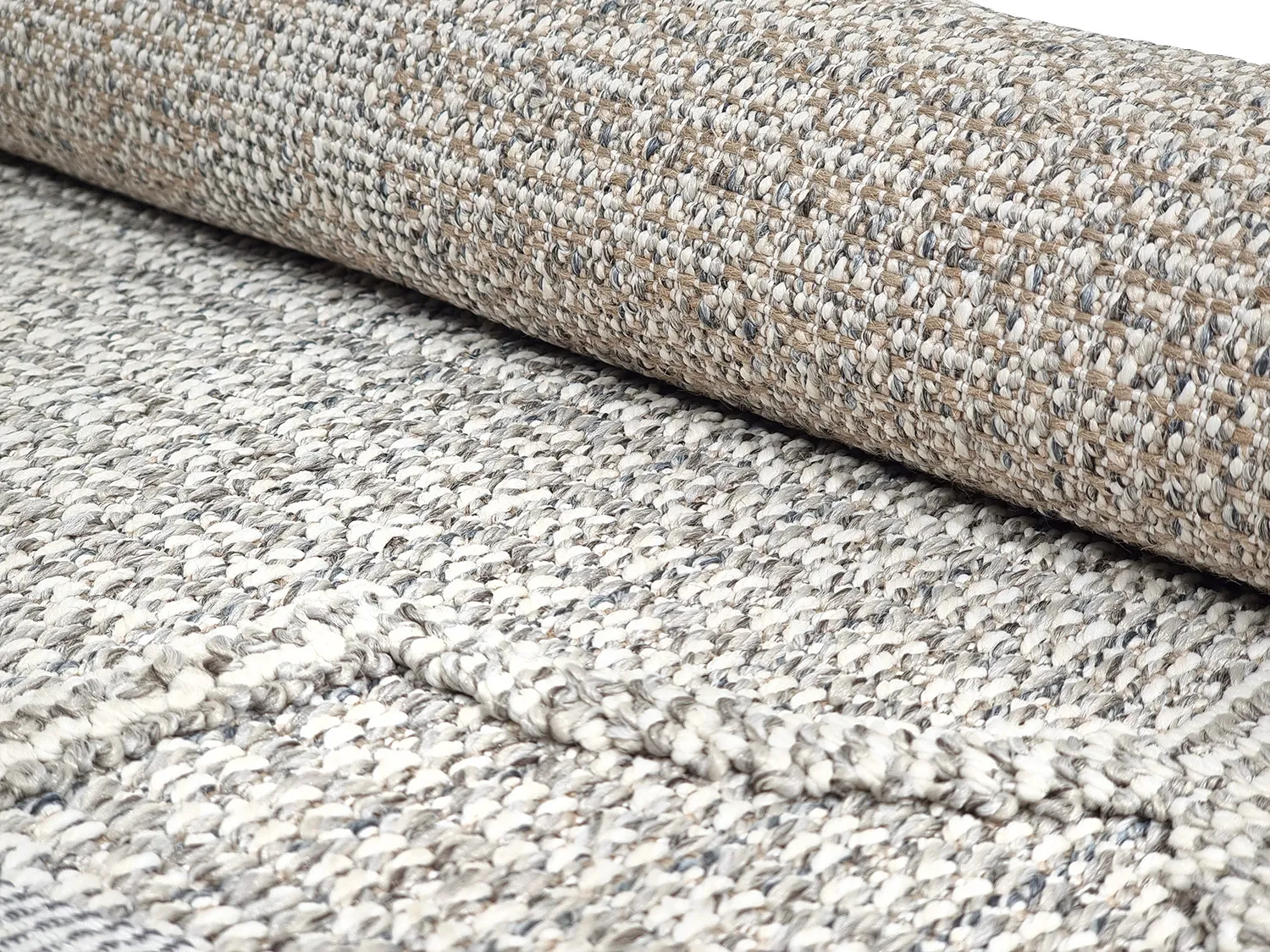 Tappeti rotondi - Indoor/Outdoor Santos (grigio)