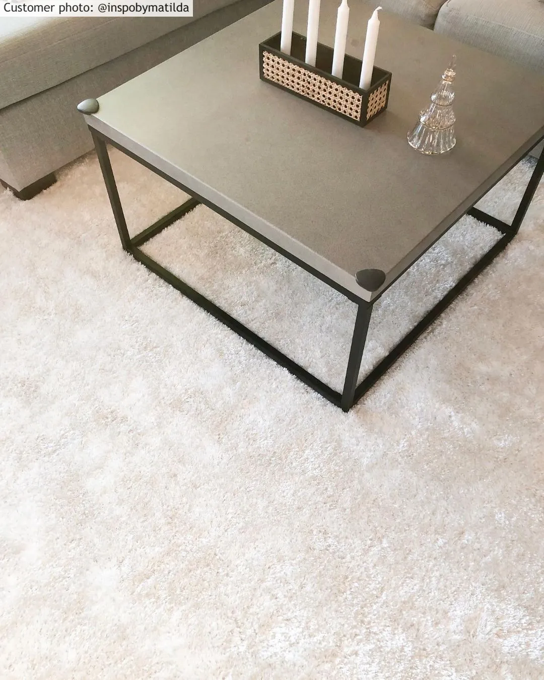 Tappeto A Pelo Lungo - Cosy (bianco)