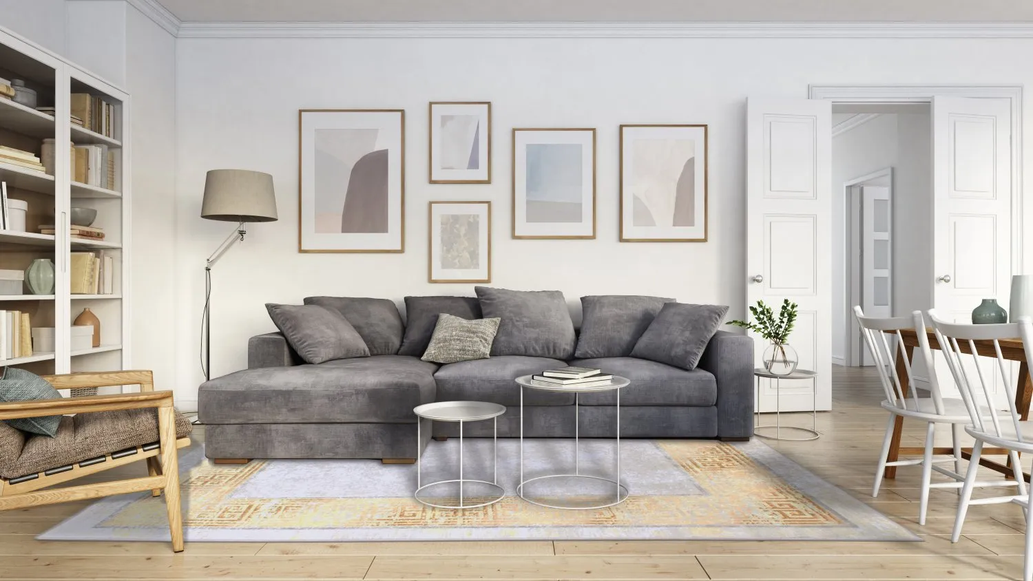 Tappeto Wilton - Tilos (grigio)