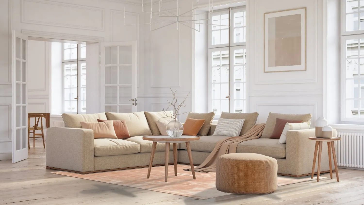Tappeto In Viscosa - Jodhpur Special Luxury Edition (albicocca)