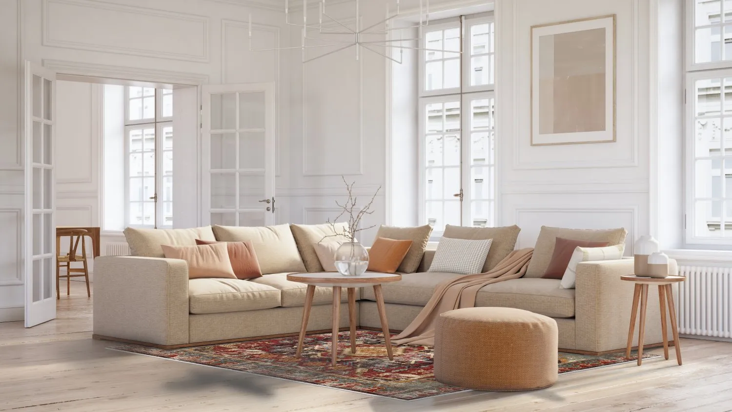 Tappeto Wilton - Idri (rosso/multi)