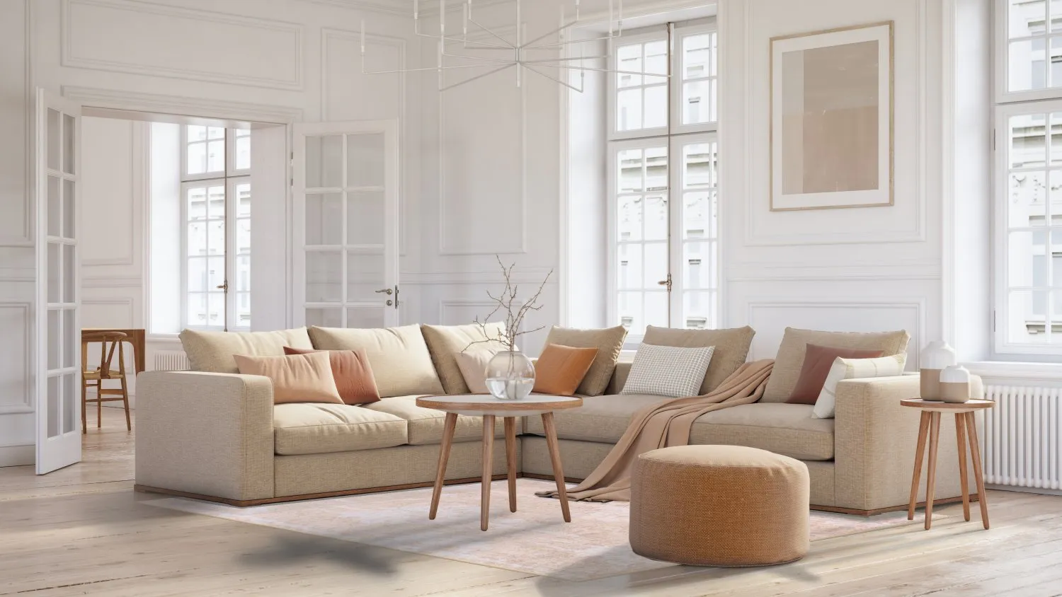Tappeto Wilton - Ruth (beige claro)