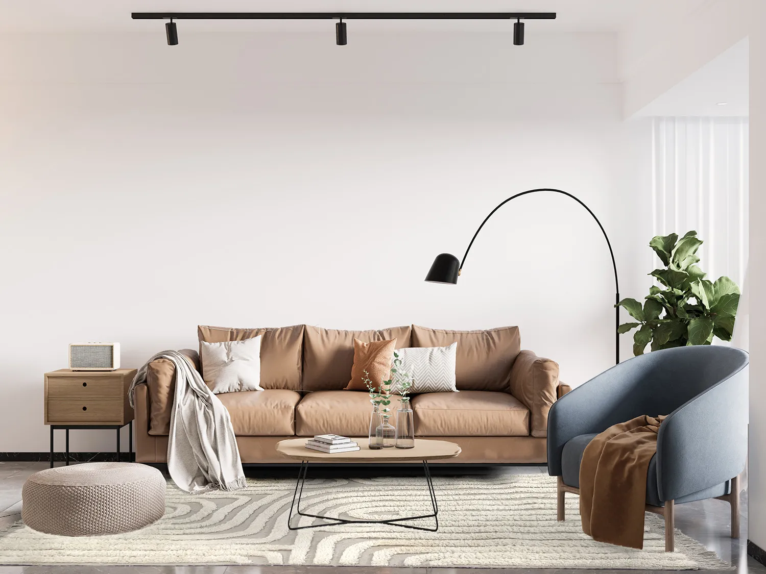 Tappeto In Lana - Elba (beige)
