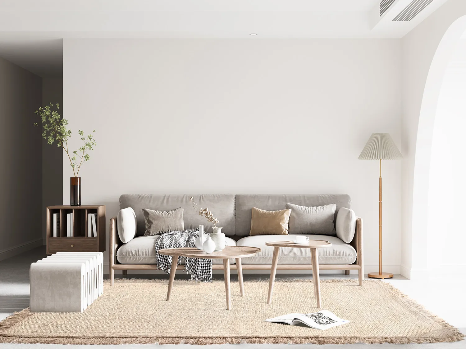 Tappeto In Lana - Pike (beige)