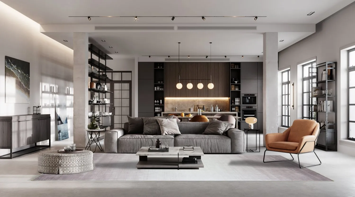 Tappeto Wilton - Shade (beige/grigio)