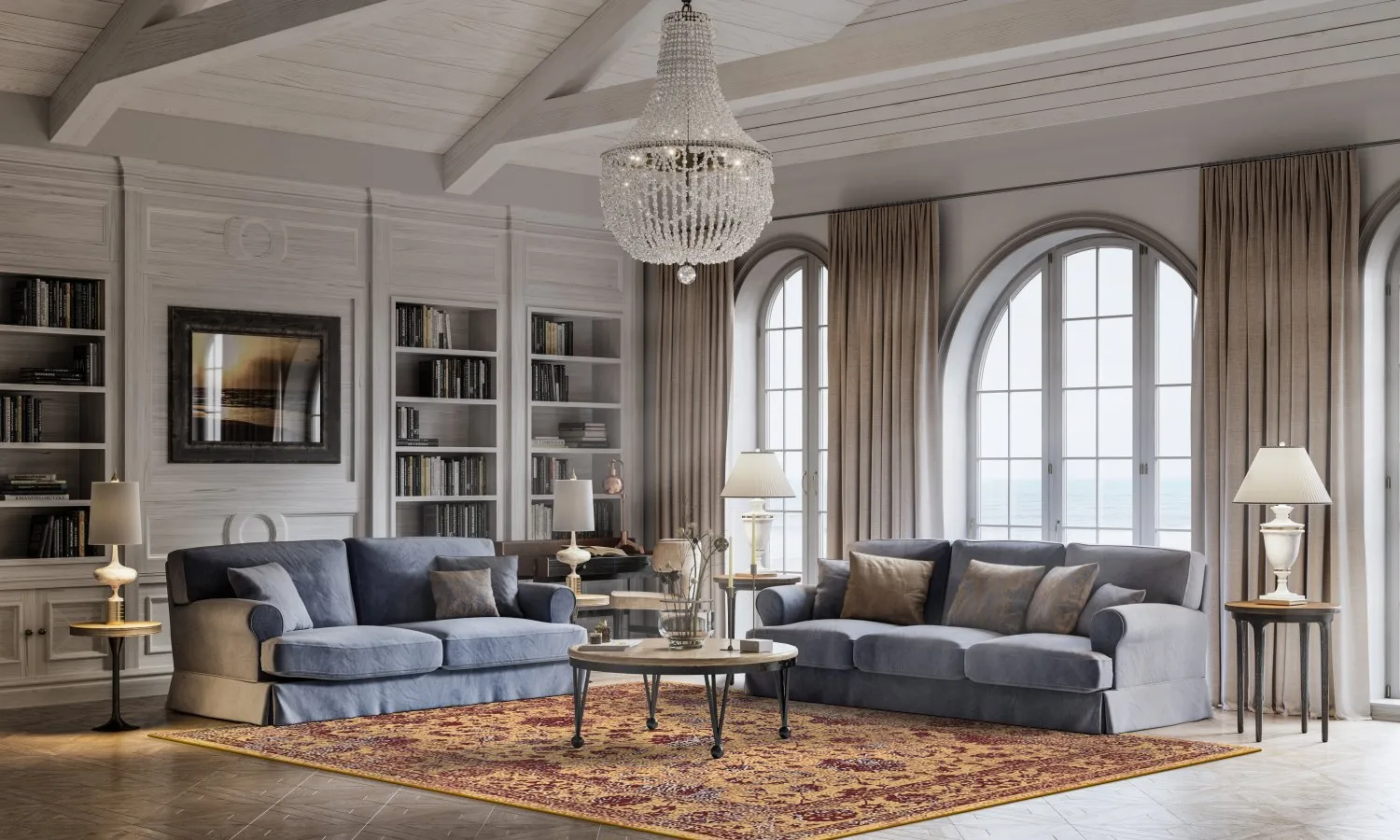 Tappeto Wilton - Peking Majestic (oro)