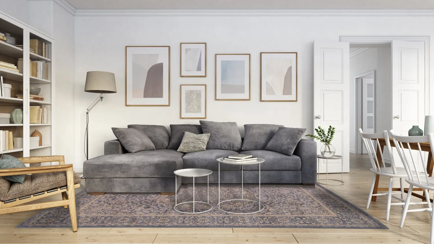 Tappeto Wilton - Vinadio (marrone/oro)