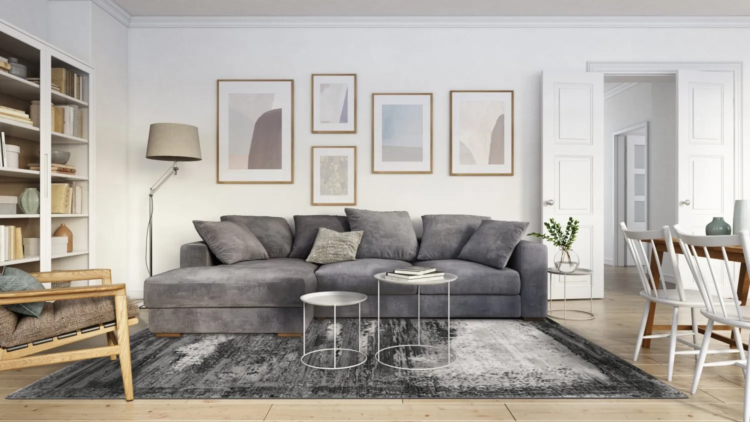 Tappeto Wilton - Sovana (grigio)