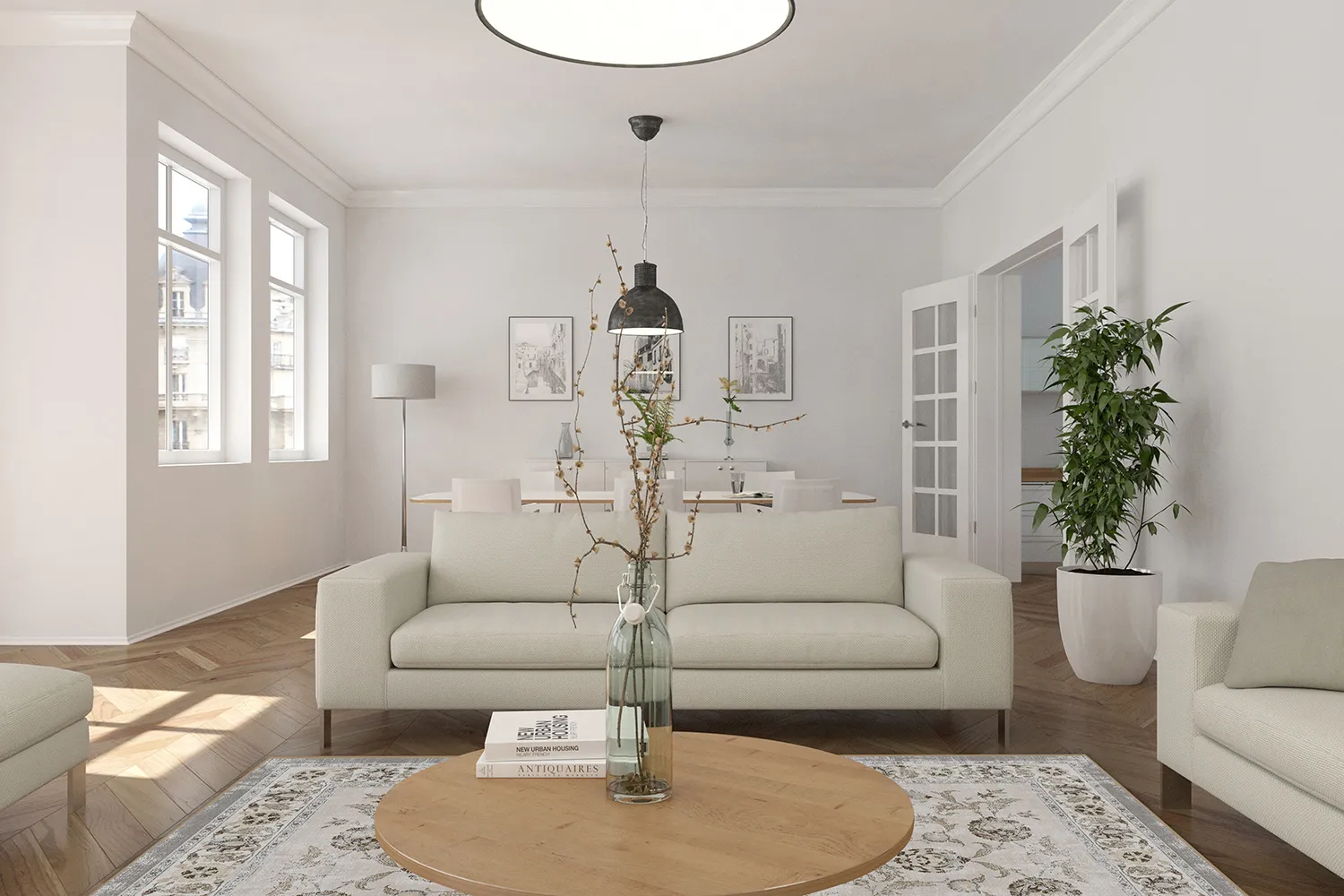 Tappeto Wilton - Adeleine (beige)