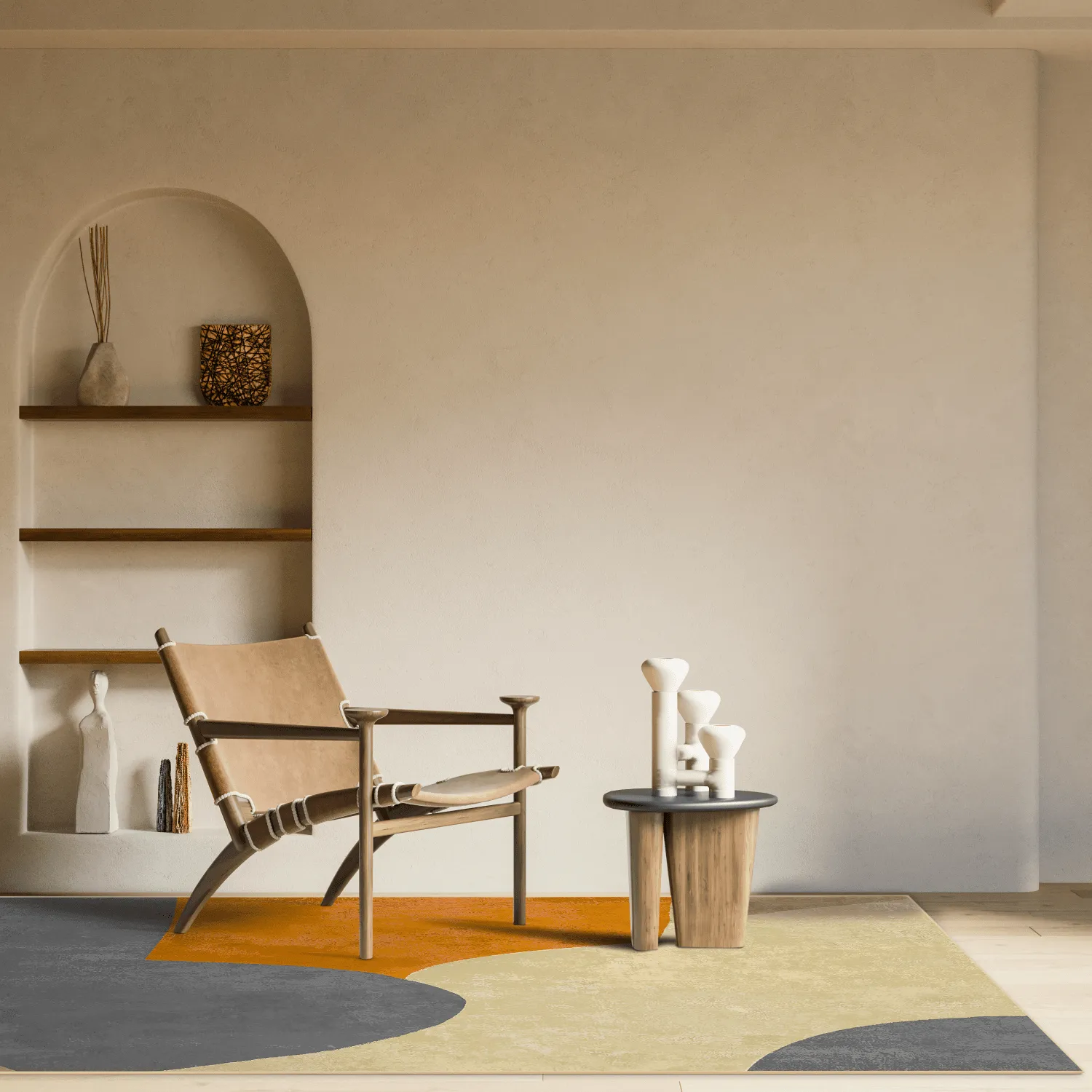 Tappeto Wilton - Lazio (grigio/multi)