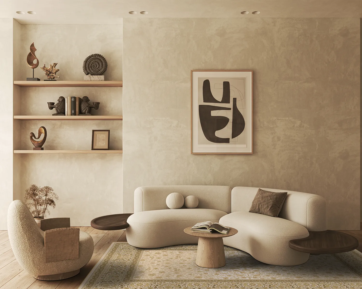 Tappeto Wilton - Genesis (oro)