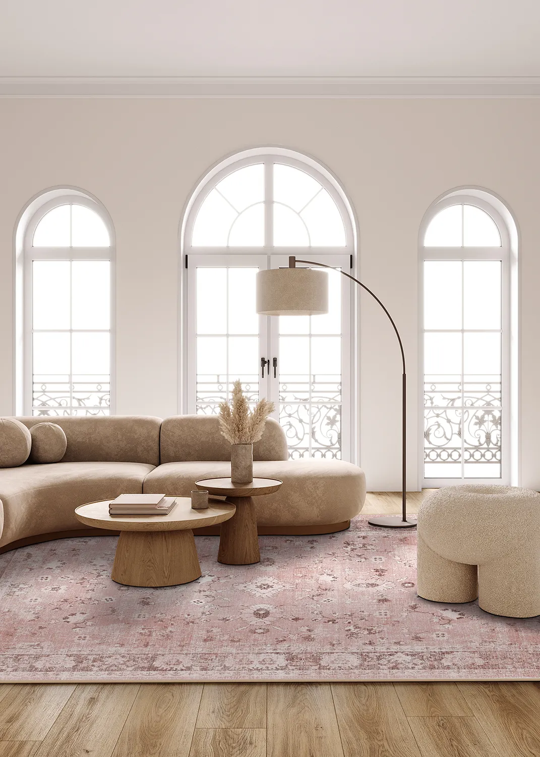 Tappeto Wilton - Gombalia (rosa)