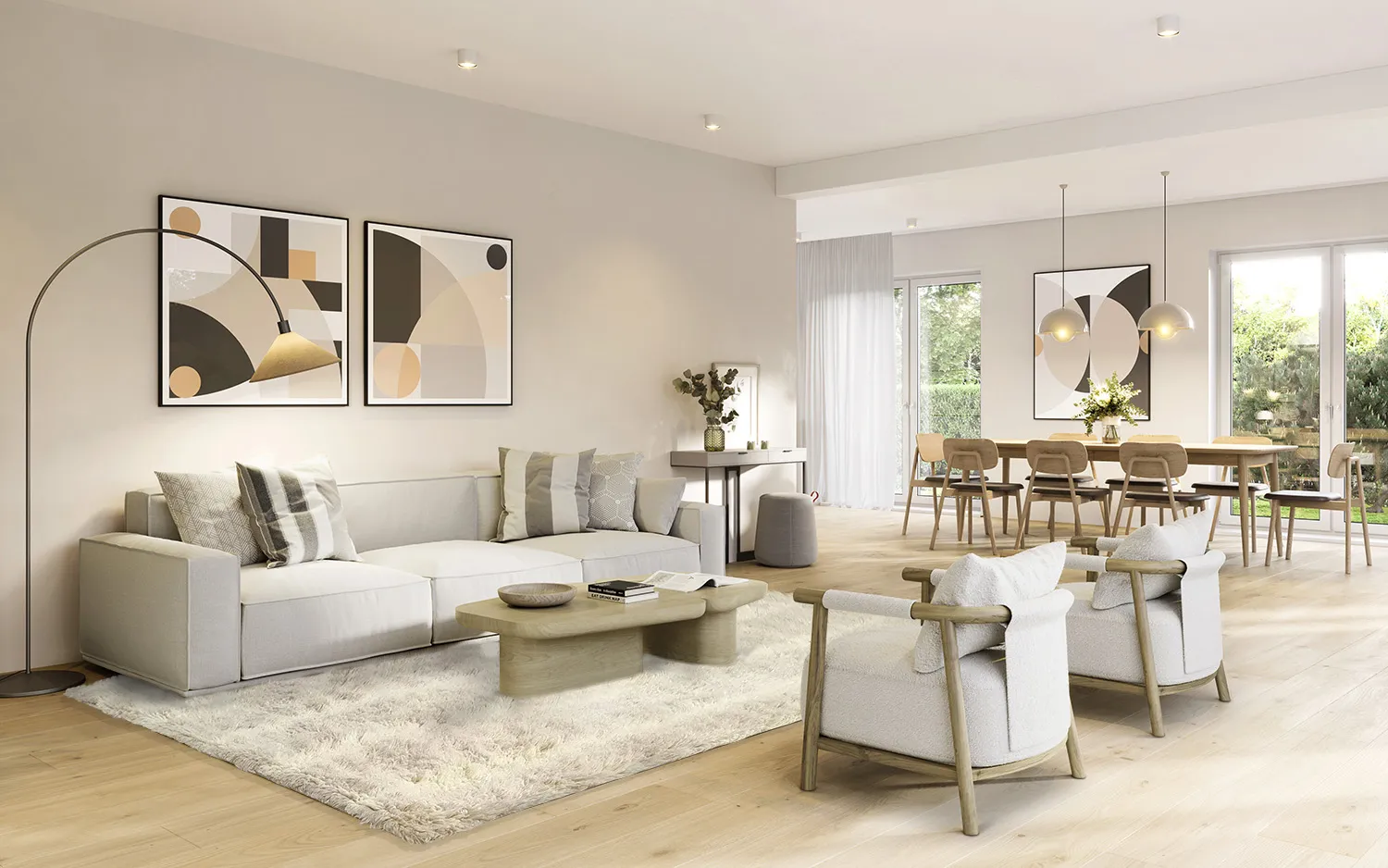 Tappeto In Lana - Ives (beige)