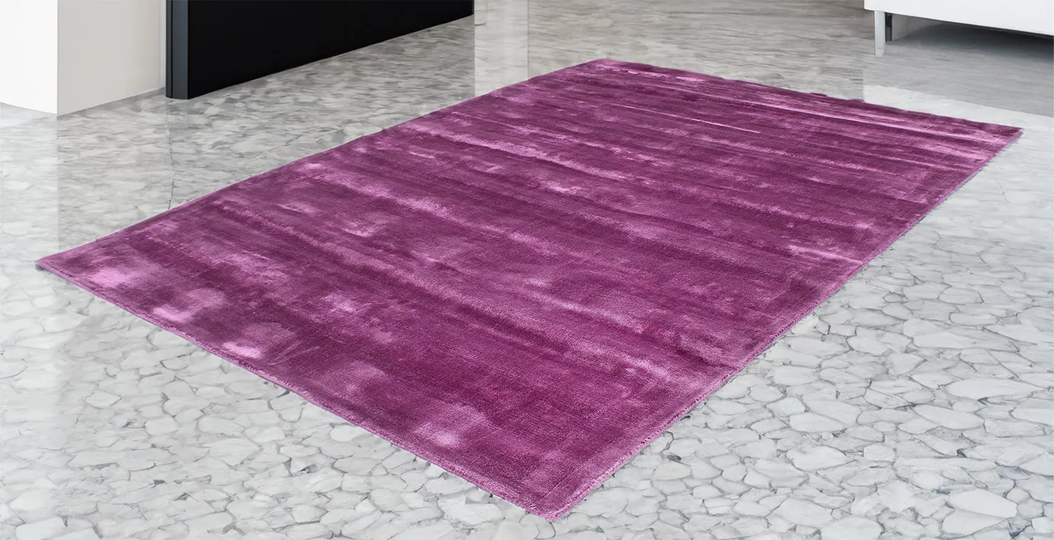 Tappeto In Viscosa - Jodhpur Special Luxury Edition (viola)