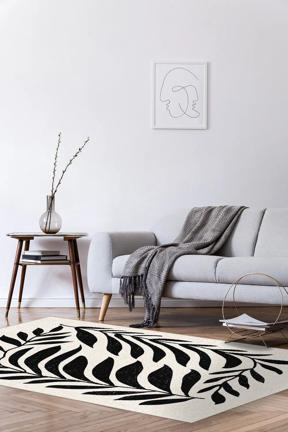 Tappeto Wilton - Betty (beige/nero)