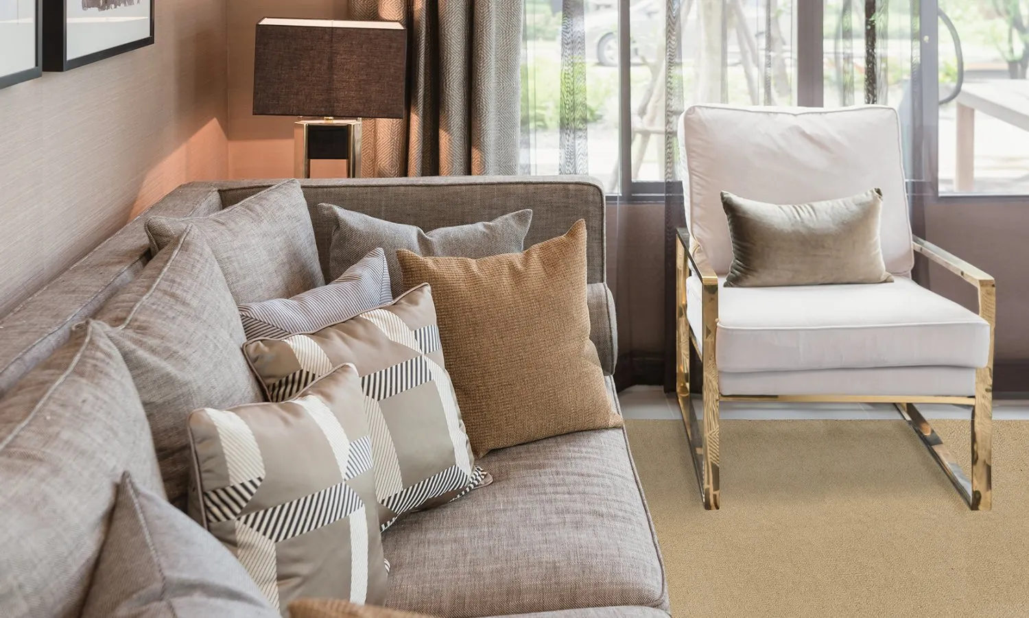 Tappeto In Lana - Hamilton (beige)