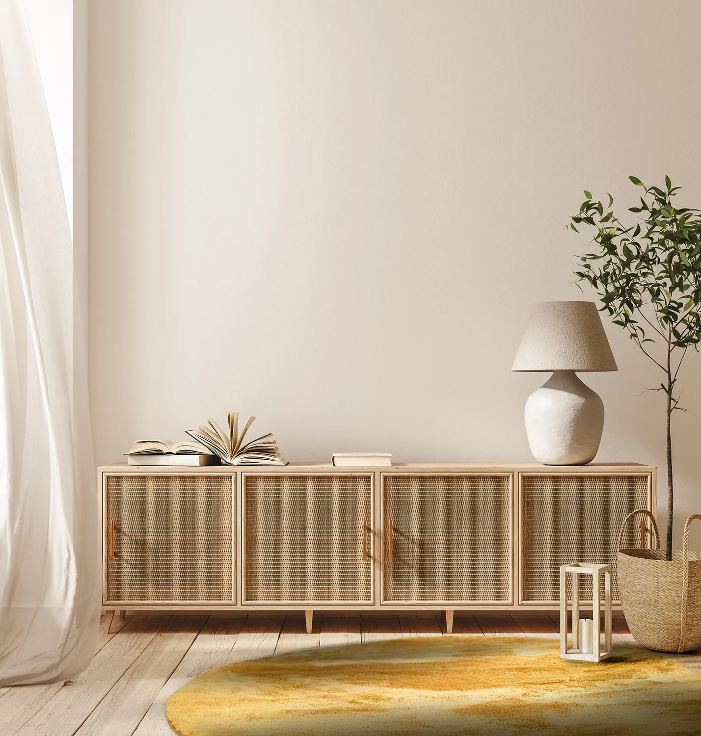Tappeti rotondi - Aranga Super Soft Fur (ochre)