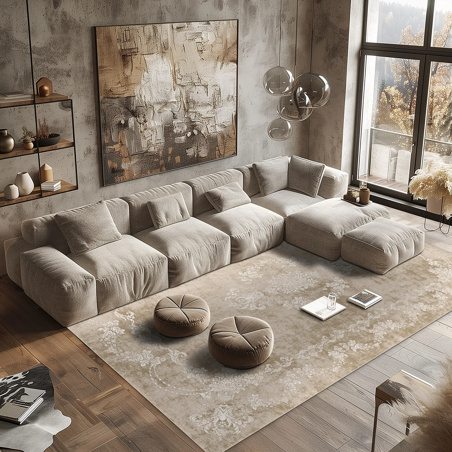 Tappeto Wilton - Taknis (beige chiaro)
