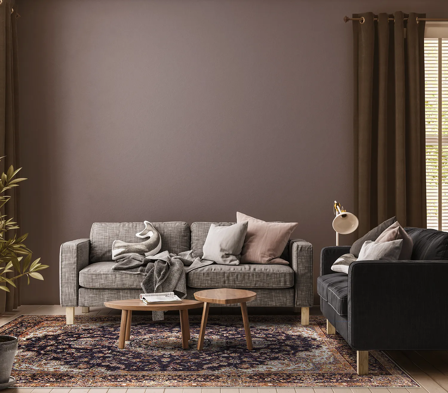 Tappeto Wilton - Vakifli (nero/multi)