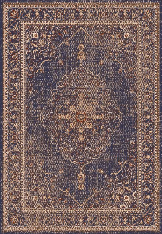 Tappeto Wilton - Pacini (blu marino)