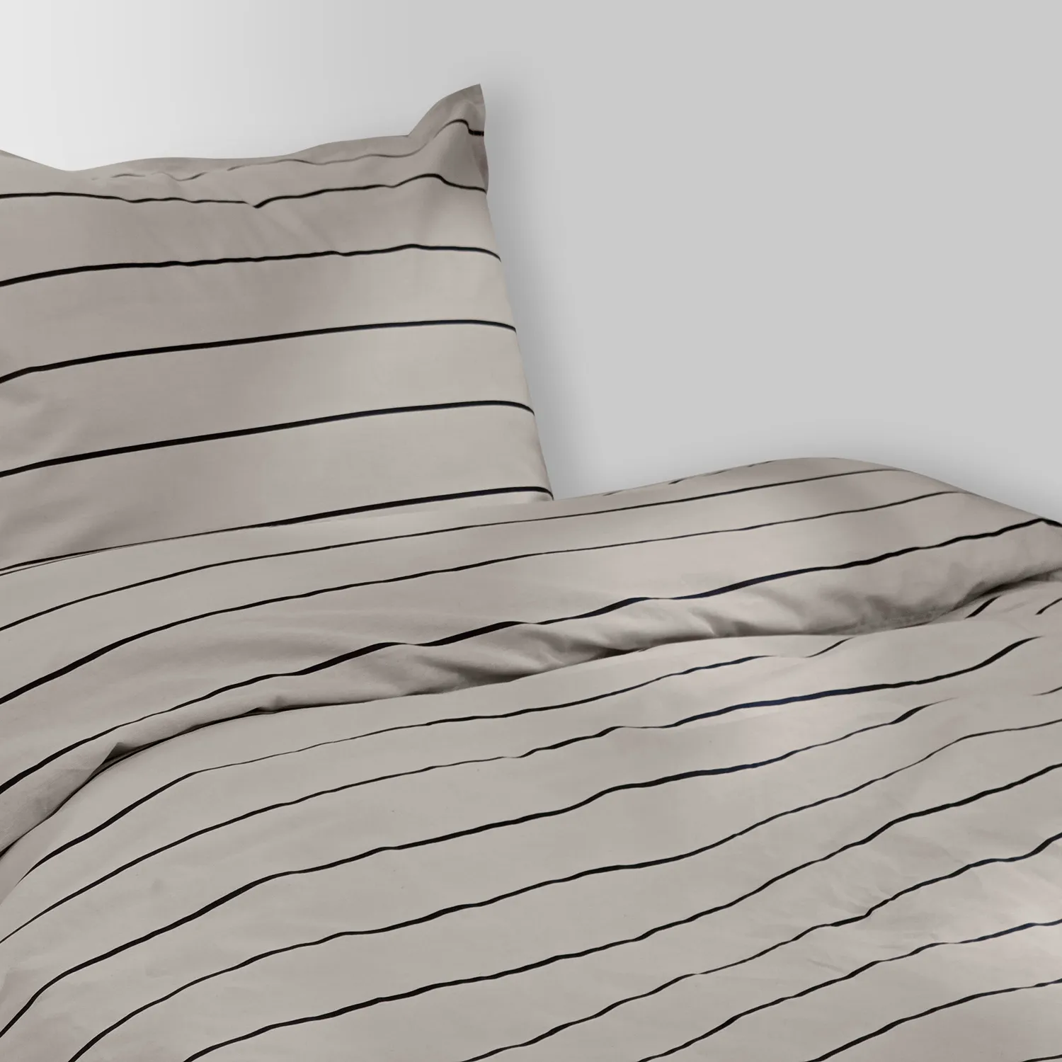 Set copripiumino - Isadora (grigio)