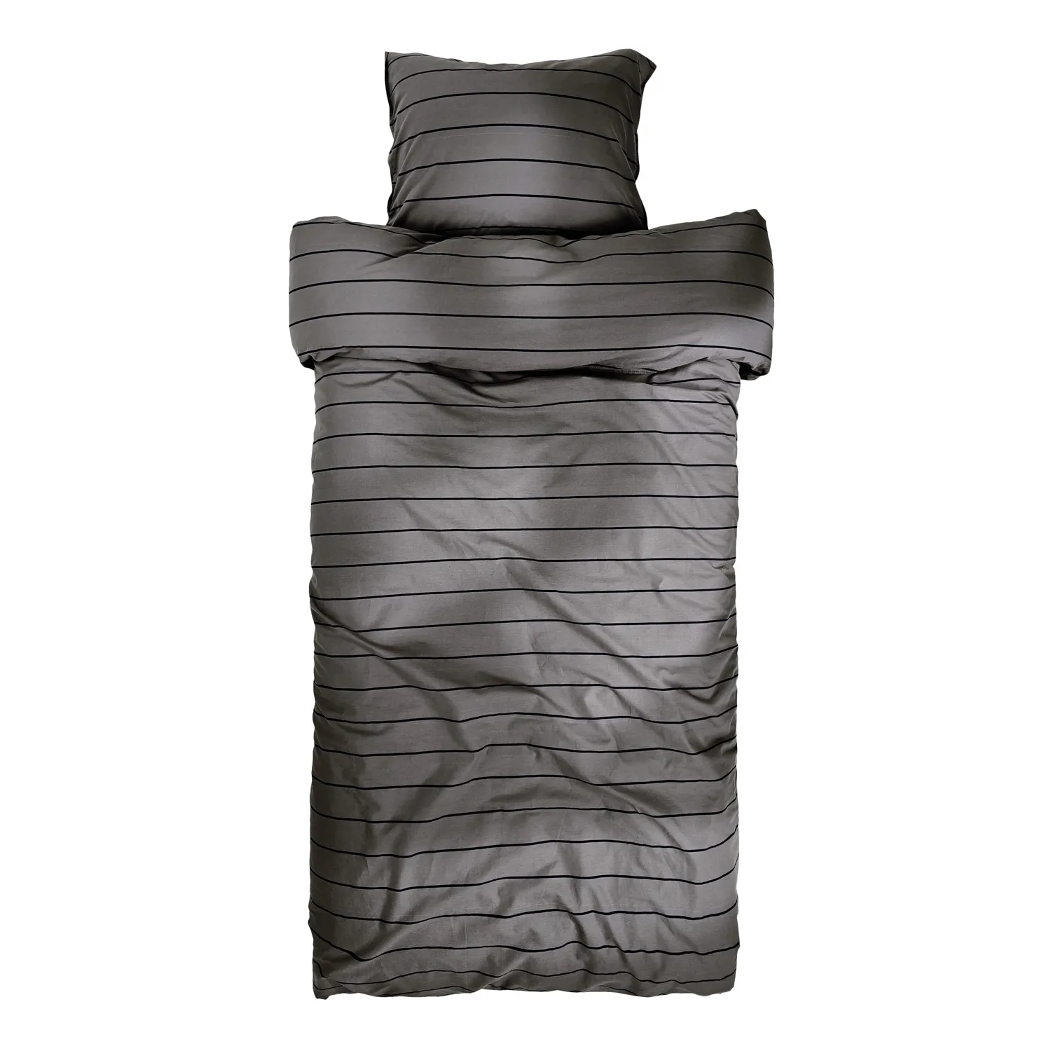 Set copripiumino - Isadora (grigio scuro)