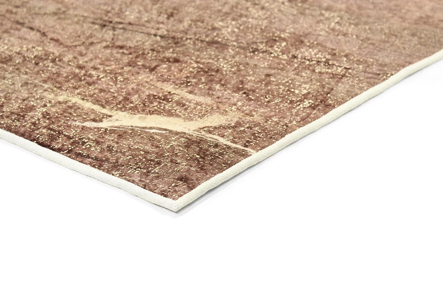 Tappeto Wilton - Nara (marrone/oro)