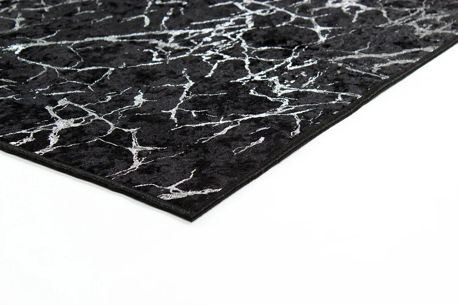Tappeto Wilton - Zaria (nero/argento)