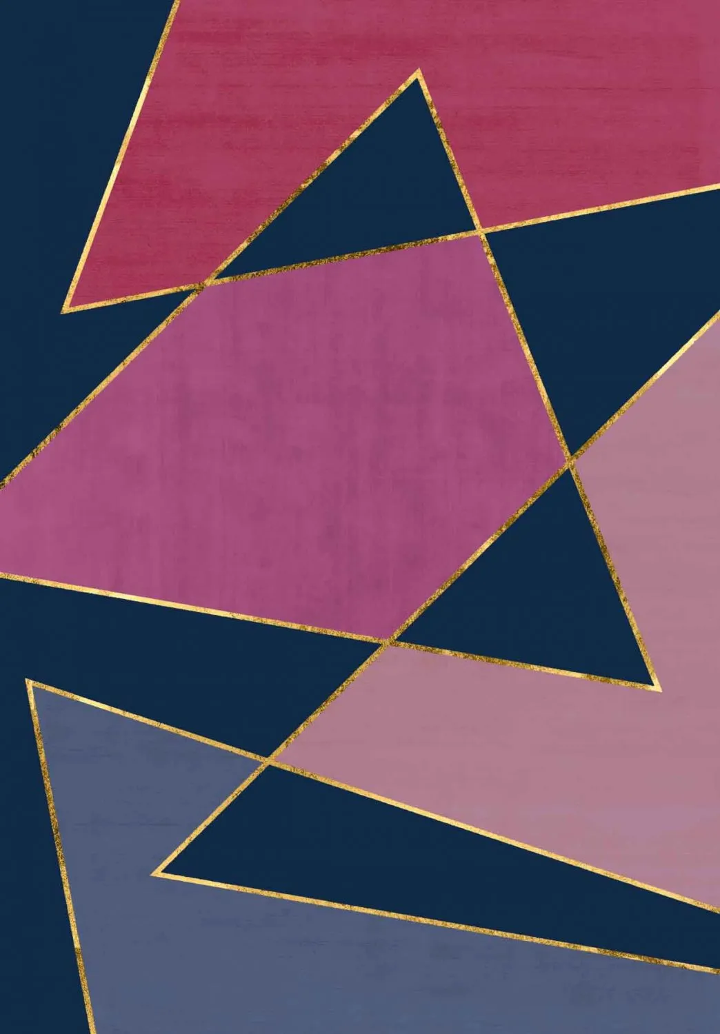 Tappeto Wilton - Jade (blu scuro/rosa)