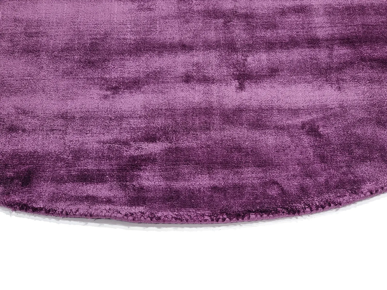Tappeto rotondo - Jodhpur Special Luxury Edition (viola)