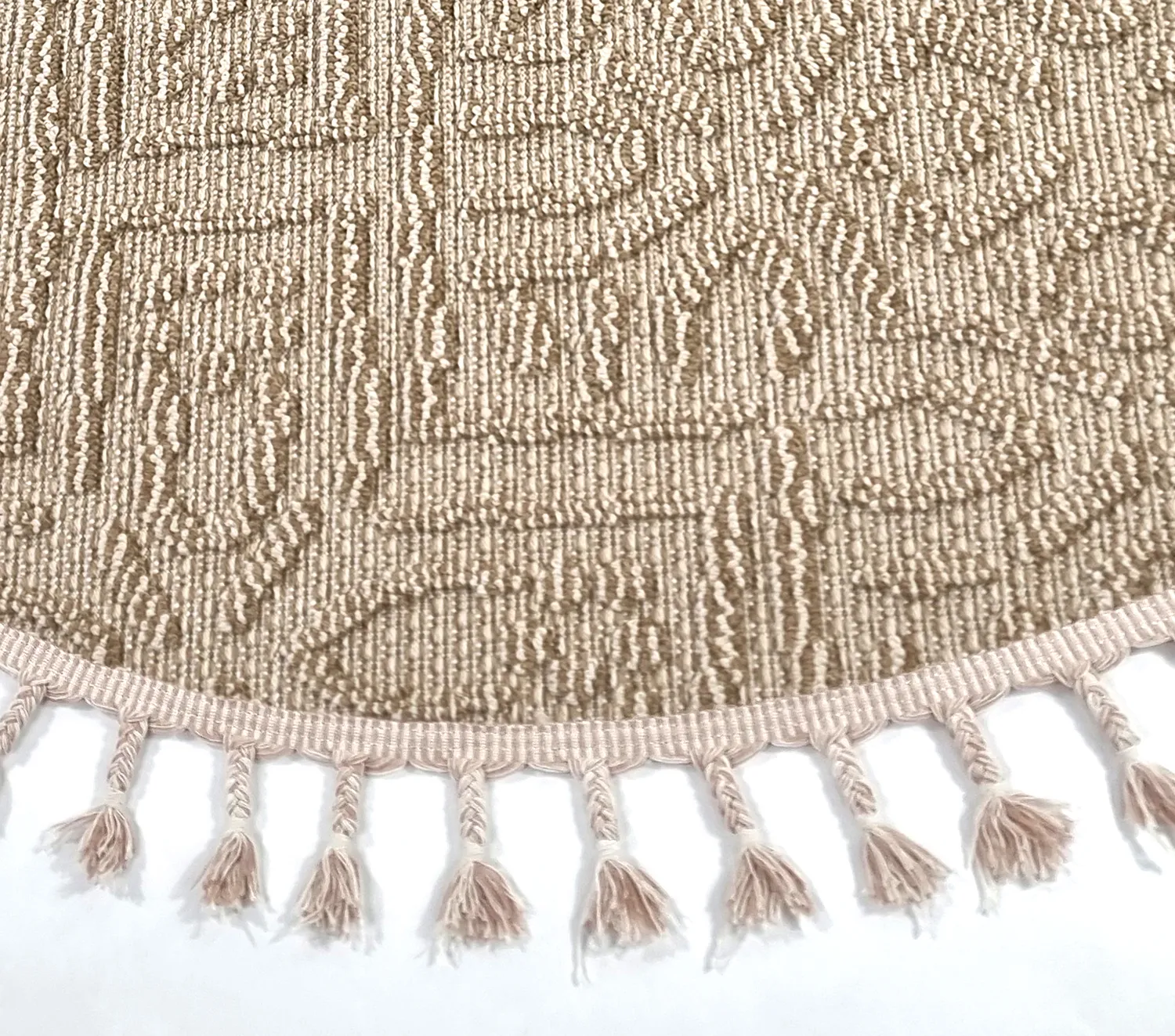 Tappeti rotondi - Indoor/Outdoor Dorotea (beige)