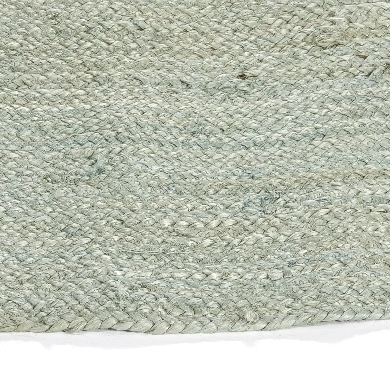 Tappeto rotondo in juta - Amasia (grigio)