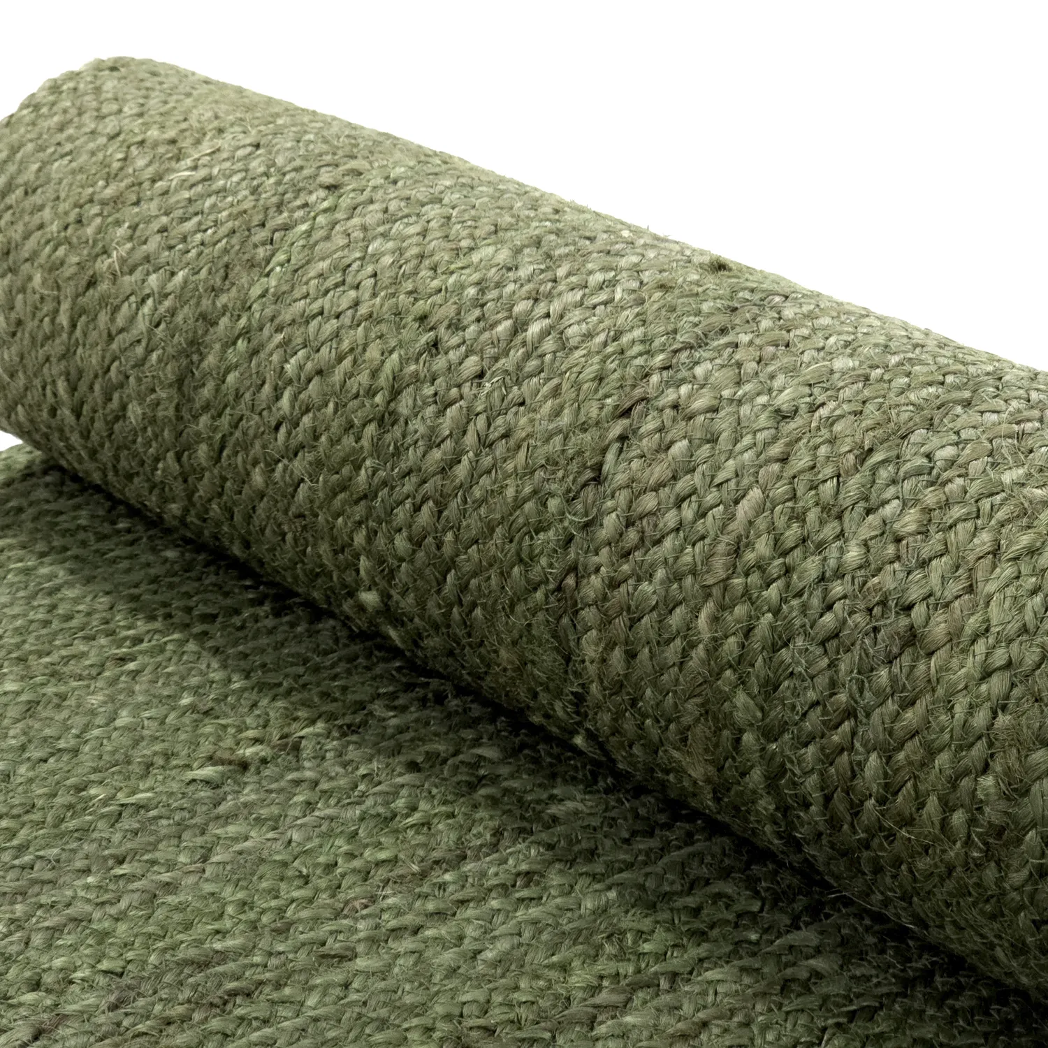 Tappeto In Iuta - Amasia (verde militare)