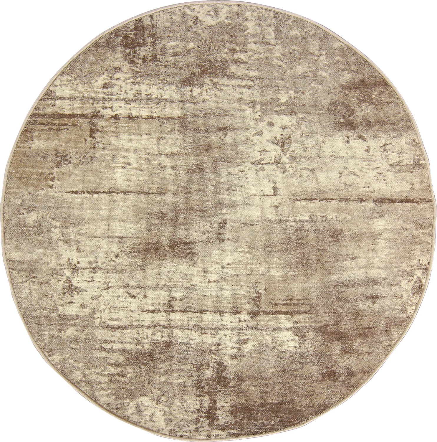 Tappeto rotondo - Kebira (beige)
