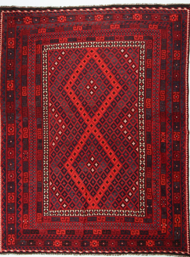 Tappeto Kilim Afghano 326 x 247 cm