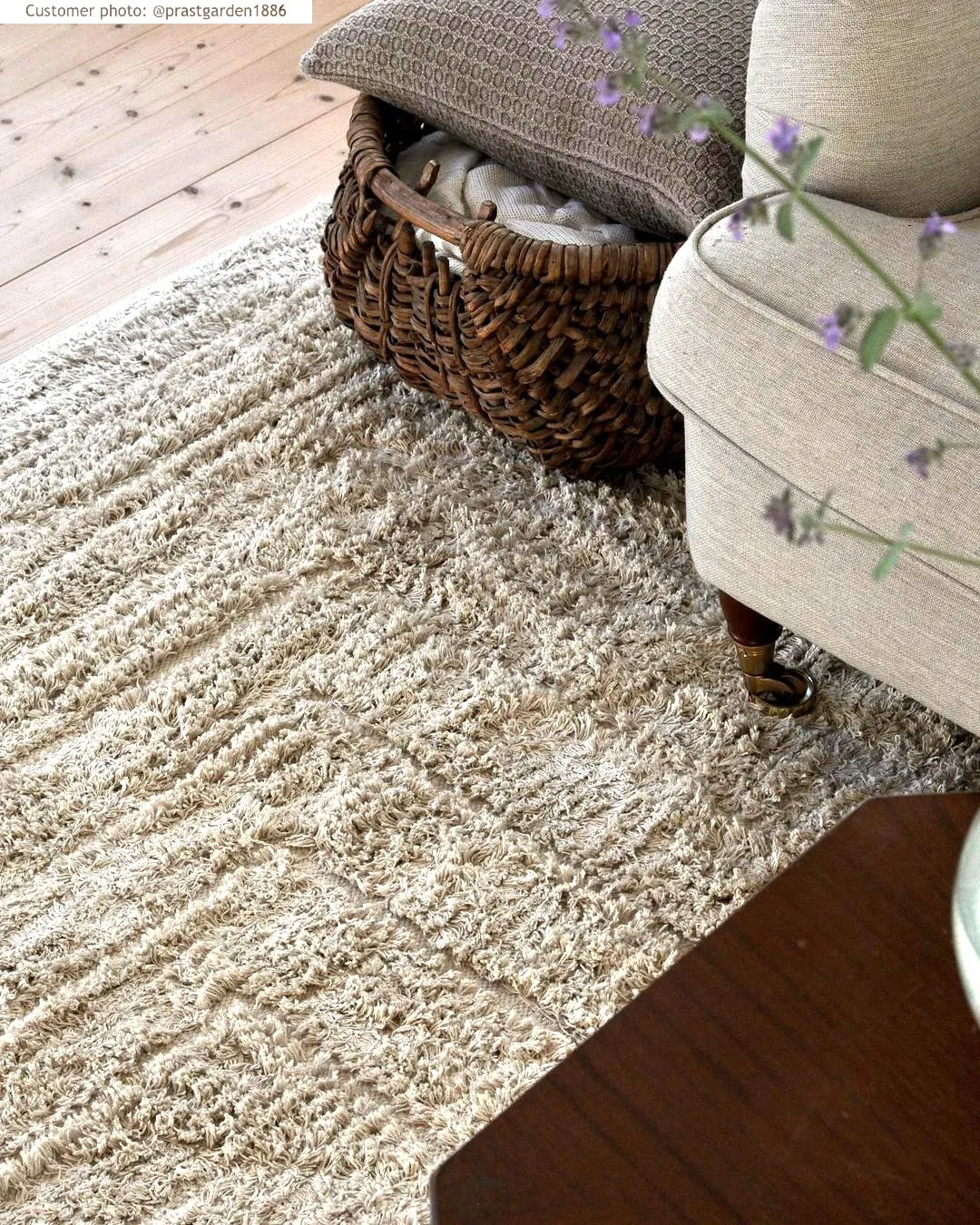 Tappeto A Pelo Lungo - Kendra Natural Cotton Shaggy (natura)