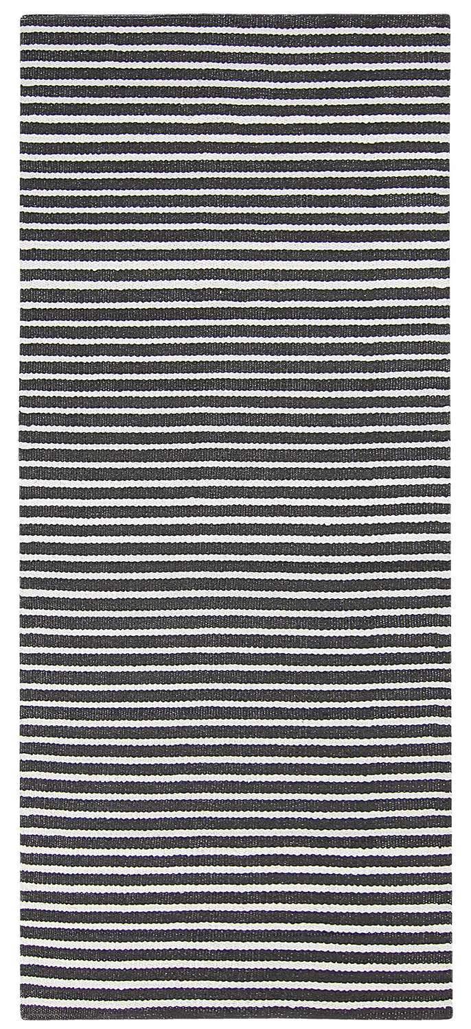 Tappeti In Plastica - Kensington (nero/bianco)