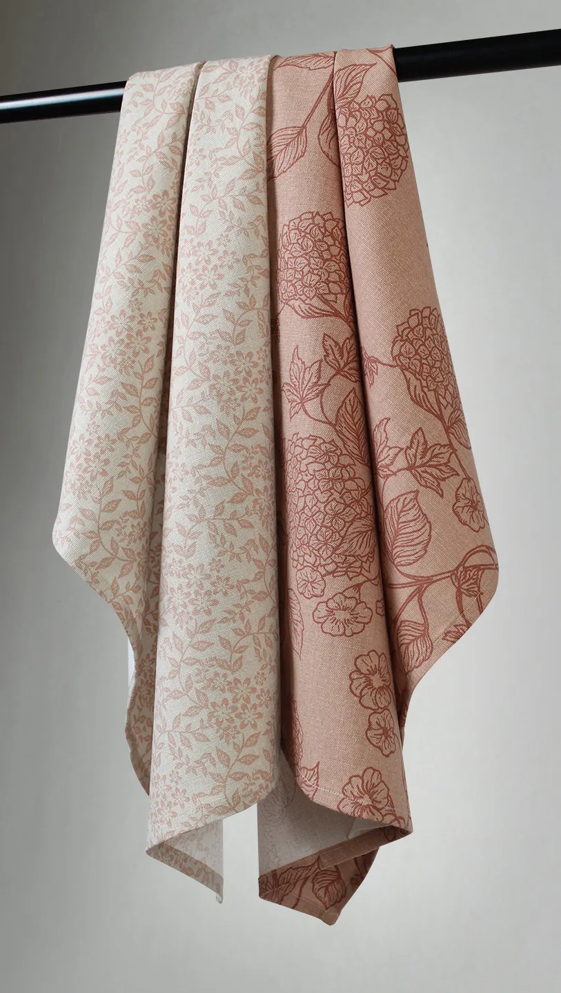 Asciugamani da cucina in confezione da 2 - Lilja (beige)