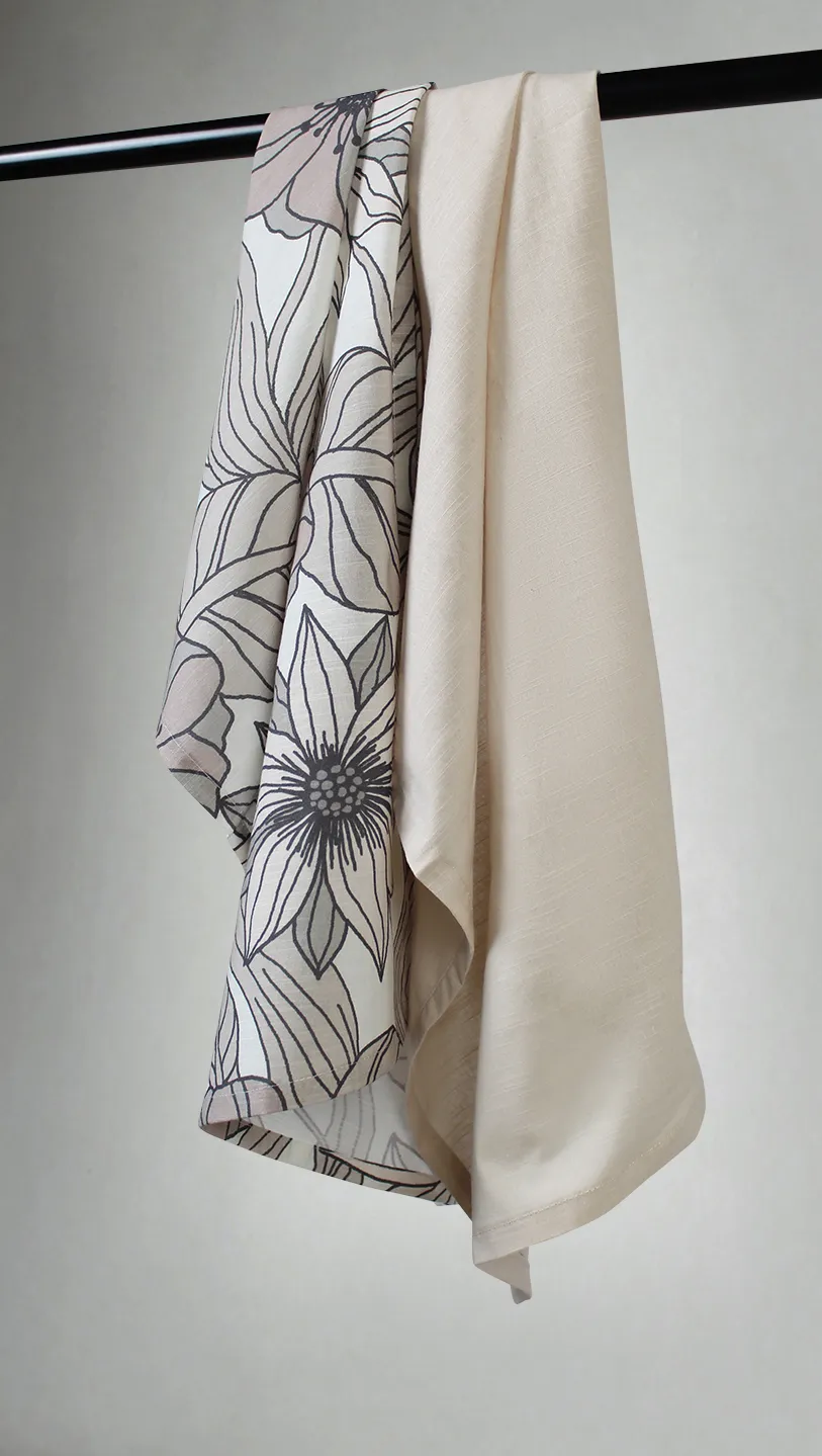 Asciugamani da cucina in confezione da 2 - Aurelia (beige)