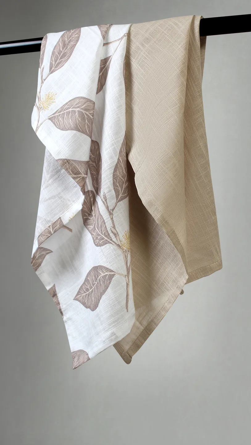Asciugamani da cucina in confezione da 2 - Morris (beige)